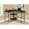 Monarch Specialties Computer Desk, Home Office, Corner, 48"L, L Shape, Work, Laptop, Metal, Black Marble Look I 7594 - alternate 5